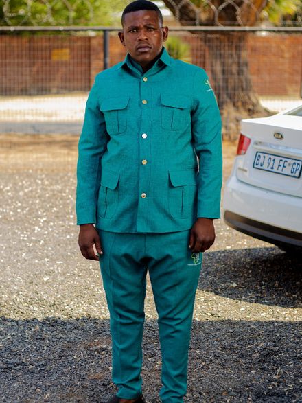 A member of the BaAfrica team in company uniform