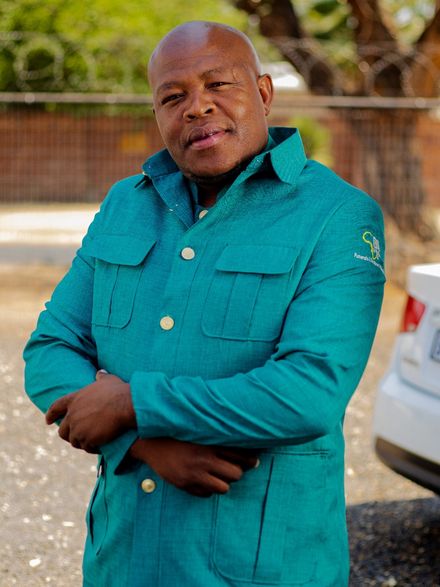 A member of the BaAfrica team in company uniform