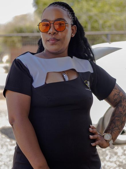 A member of the BaAfrica team in company uniform